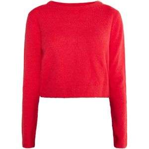 Mymo - Gebreide Trui - Rood - Dames