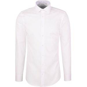 Seidensticker - Businessoverhemd - Wit - X-Slim - Lange Mouwen - Strijkvrij