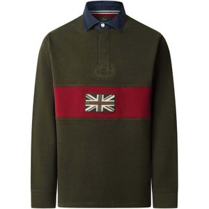 Hackett Hm5700010 Lange Mouw Poloshirt