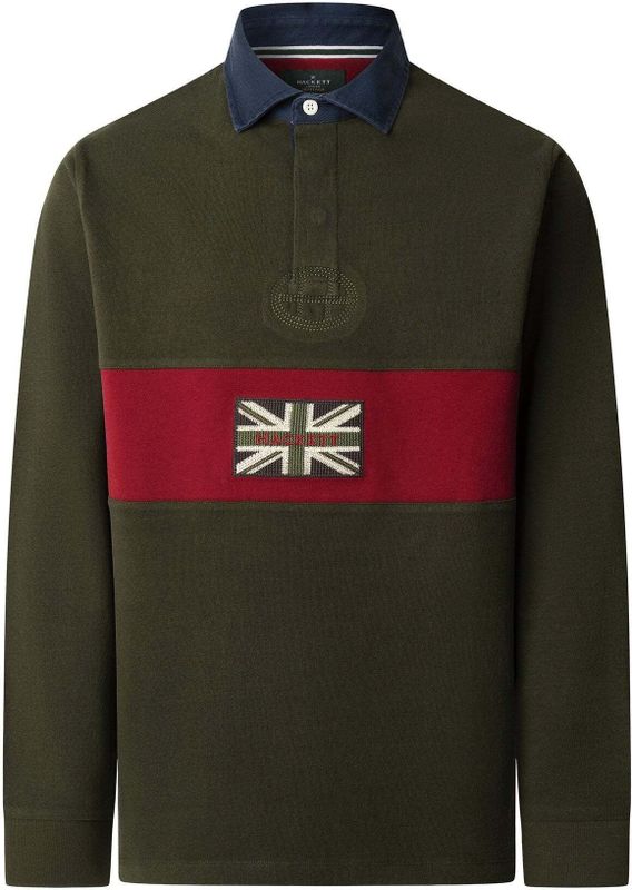 Hackett Hm5700010 Lange Mouw Poloshirt