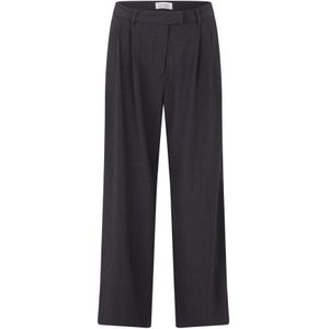 Guido Maria Kretschmer Women Bandplooibroek 'Betty'  antraciet