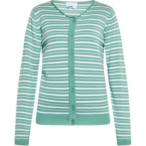 usha - Cardigan - Gestreept - V-hals - Lange Mouwen
