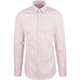 Seidensticker - Businessoverhemd - Zwart - Slim Fit - 1/1 Bedekte Button-Down-kraag Ruit