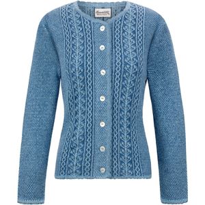 STOCKERPOINT Gebreid vest 'Mabella'  saffier