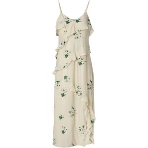 Salsa Jeans Zomerjurk  beige / groen