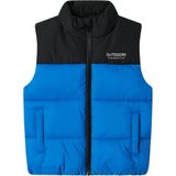Name It - NMMMOLE VEST PB - Bodywarmer - Skydiver - Met Afneembare Capuchon