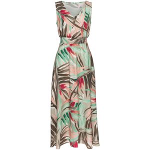 Zandkleur - Little Black Dress - Geweven Viscose - Mouwloos