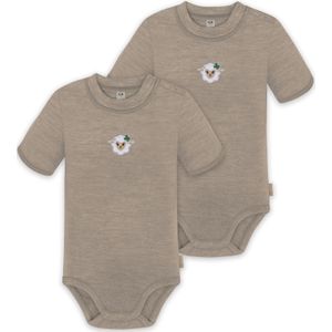 normani Rompertje/body 'Tihoi'  chamois / donkergroen / wit