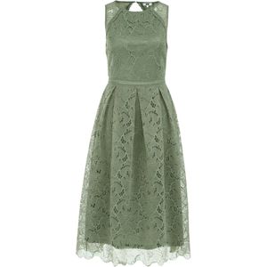 WE Fashion - Jurk - Lichtgroen - Knielengte - Mouwloos