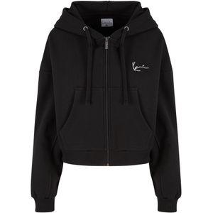 Karl Kani Sweatvest 'Essential'  zwart / wit