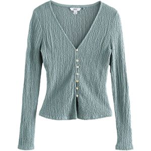 Next Gebreid vest  lichtblauw