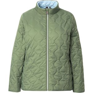 Ulla Popken - Tussenjas - Kaki - Normale Pasvorm