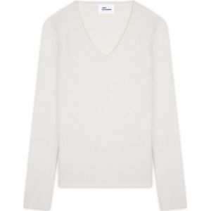 JUST CASHMERE Trui 'Abby'  lichtgrijs