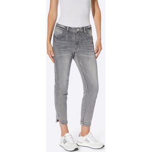 Capri Broeken - Light Grey/Denim - 98% Katoen, 2% Elastaan