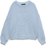 VERO MODA Trui 'VMVILLA'  lichtblauw