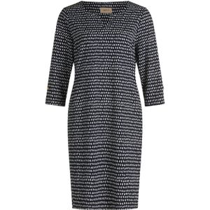 Cartoon Jurk  donkerblauw