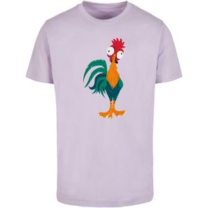 ABSOLUTE CULT Shirt 'Moana-Hei Hei'  cognac / groen / sering / wit