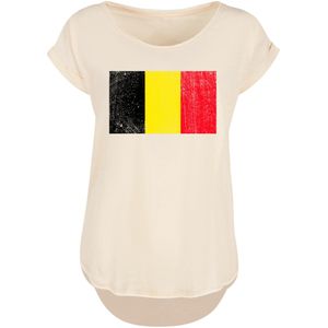 F4NT4STIC Shirt  sand / geel / rood / zwart