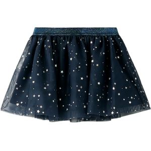 Glitter Tule Rok - Voering van Polyester - Elastische Taille - Folieprint