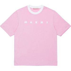 Marni Shirt  pruim / wit