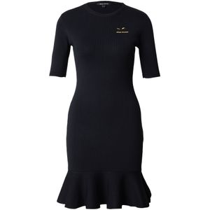 ARMANI EXCHANGE Gebreide jurk  geel / zwart