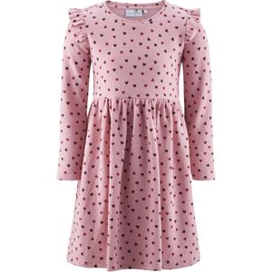 Dusty Rose - Jerseyjurk - Katoen/Polyester - Ronde Hals - Lange Mouwen