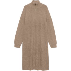 Vmlefile - Midi-jurk - Gebreid - Hoge Hals - Lange Mouwen - Regular Fit