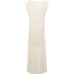 Pull&Bear - Jurk - Wit - 7/8 Lengte - Mouwloos