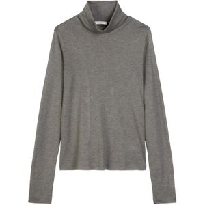 Marc O'Polo Shirt ' aus TENCEL™ Lyocell '  donkergrijs