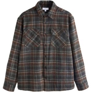 Next Overhemd  bruin / grijs / wit