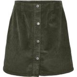 Vero Moda - VMETTA HR SHORT CORD - Cordrok - Forest night - Korte Lengte