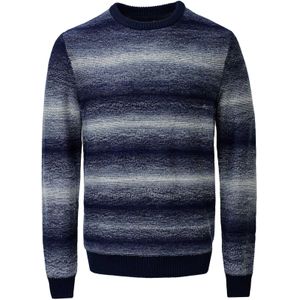 Salsa Jeans Trui  blauw / nachtblauw / grijs / grijs gemêleerd