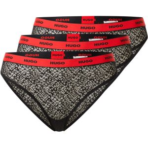 Hugo - Lace Slipje - Normale Taille - Zwart