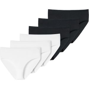 uncover by SCHIESSER Slip  zwart / wit