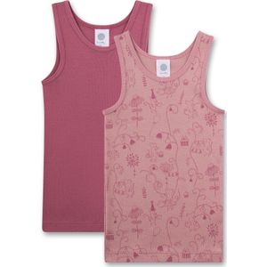 Sanetta Onderhemd  oudroze / donkerroze