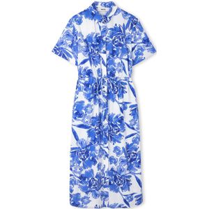 Ipekyol Jurk  blauw / wit