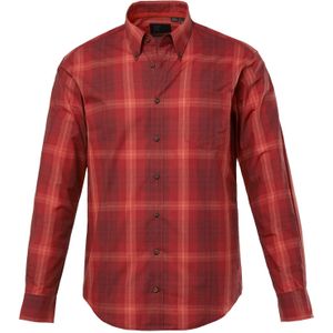 JP1880 Overhemd  rood gemêleerd