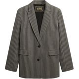 Superdry - Pinstripe Boyfriend Blazer - Slim Fit - Blazer