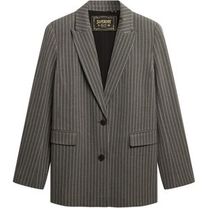 Superdry - Pinstripe Boyfriend Blazer - Slim Fit - Blazer