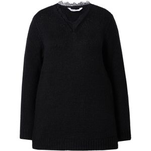MIAMODA Trui  zwart