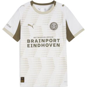 PUMA Functioneel shirt 'PSV Eindhoven 25/26'  beige / groen / wit