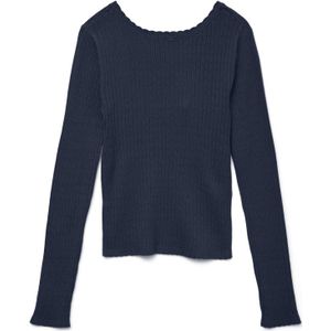 Vmgold - Gebreide Pullover - Slim Fit - Lange Mouwen - Open Rug