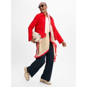 OPUS Bandplooibroek 'Maiga'  marine