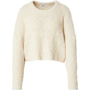 EDITED Trui 'Orla'  crème / wijnrood / wolwit