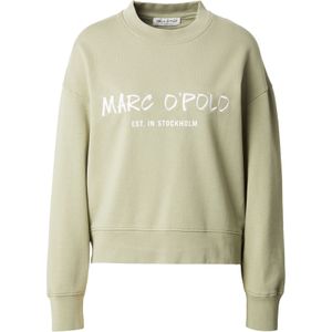 Marc O'Polo Sweatshirt  kaki / wit