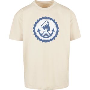 F4NT4STIC Shirt 'Knut und Jan Hamburg'  sand / blauw / wit