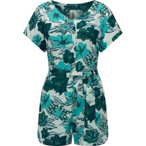 Ragwear Jumpsuit 'Salwin'  turquoise / pastelblauw / spar / donkergroen