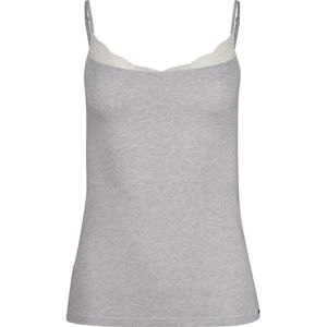 Skiny Onderhemd  lichtgrijs / wit