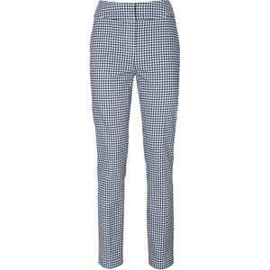 heine Broek  blauw / wit
