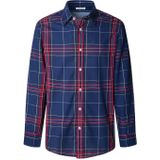 Pepe Jeans - PM3090835 Courtney - Overhemd - Marineblauw - Lange Mouwen - Casual